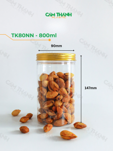 hũ tròn nắp nhôm